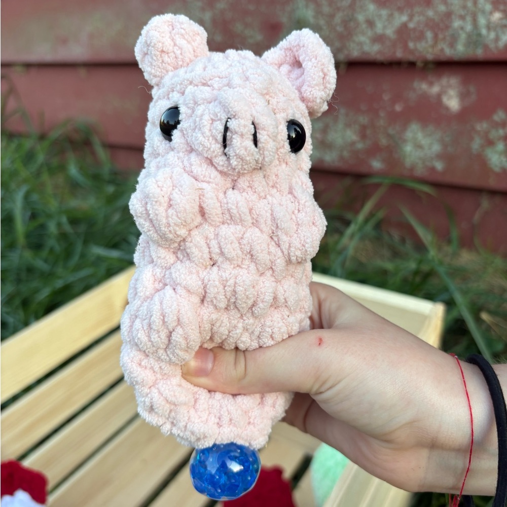 SOFT Pink Pig Stress Pet